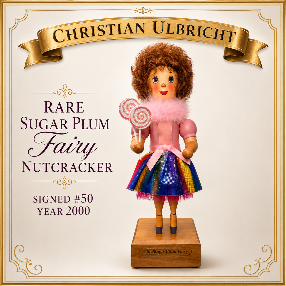 Christian Ulbricht Sugar Plum Fairy Musical 17" Germany No 50 2000 w/ Box RARE